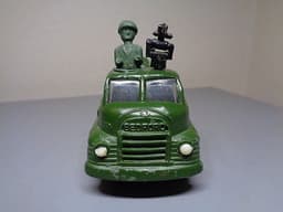VILMER DENMARK No 672 VINTAGE 1950\'S BEDFORD MILITARY TANKER TRUCK VERY RARE VG