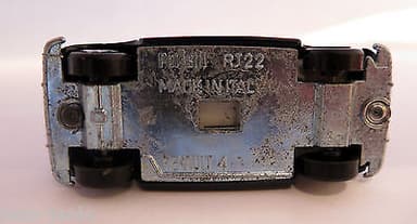 Vintage POLISTIL Renault 4 Diecast Car Model Italy RJ22 1970\'s Club 33 Politoys