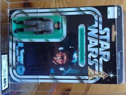 VINTAGE STAR WARS 12BK A DEATH SQUAD COMMANDER UKG80% 1978 Kenner Just Graded