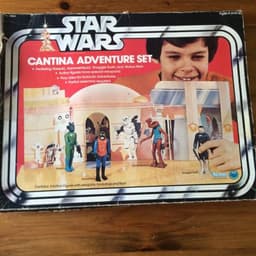 Vintage Star Wars Cantina Adventure Set Blue Snaggletooth Extremely Rare