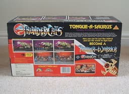 Vintage Thundercats Extremely Rare Tongue-A-Saurus Figure + Box - Original 1987