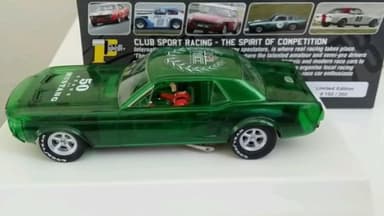 PIONEER NSCC P058 50 YEARS OF MUSTANG 1 OF 250 MADE SLOT CAR
