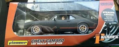 PIONEER SLOT CAR J-CODE J230313 1 OF 10 MADE STEALTH CHEVY SCALEXTRIC