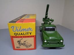 VILMER DENMARK 461 VINTAGE 1950\'S CHEVROLET CANNON MILITARY TRUCK VERY RARE MIB