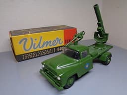 VILMER DENMARK 461 VINTAGE 1950\'S CHEVROLET CANNON MILITARY TRUCK VERY RARE MIB