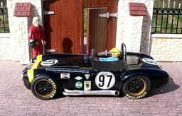 1/32 NEW RESIN BODIED \'TERLINGUA SHELBY COBRA SLOT CAR *UNIQUE* Mulsanne Models.