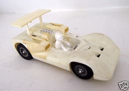 1960\'s COX Chaparral 2e mag frame 1/24 scale slot car unpainted.