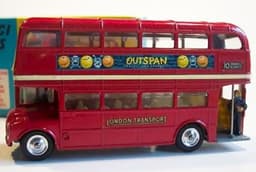 London Transport Routemaster Bus Outspan by Corgi