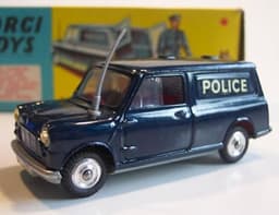 Corgi BMC Mini Police Van with Tracker Dog
