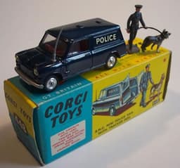 Corgi BMC Mini Police Van with Tracker Dog
