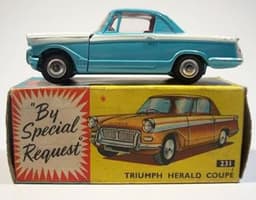 The Corgi Triumph Herald Coupe 231