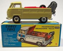 The Corgi Volkswagen Breakdown Truck 490
