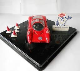 Alfa Romeo 33 Pininfarina Special Box N 53 Mercury Diecast Model 1/43 Mint