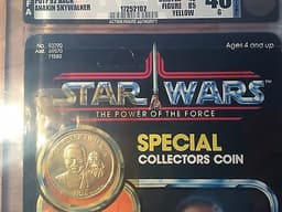 ANAKIN SKYWALKER POTF MOC! AFA75/40/85 with Detailed Grade Report