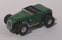 AURORA MODEL MOTORING THUNDERJET FORD HOT ROD GREEN SLOT CAR