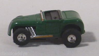 AURORA MODEL MOTORING THUNDERJET FORD HOT ROD GREEN SLOT CAR