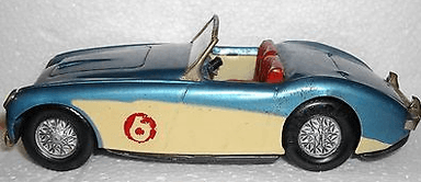 Austin Healey 100/6 Scalextric Tinplate