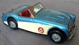 Austin Healey 100/6 Scalextric Tinplate
