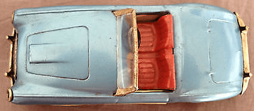 Austin Healey 100/6 Scalextric Tinplate