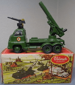 Bedford Military Cannon Truck by Vilmer ref 661