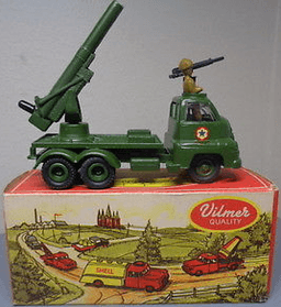 Bedford Military Cannon Truck by Vilmer ref 661