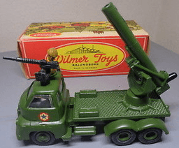 Bedford Military Cannon Truck by Vilmer ref 661