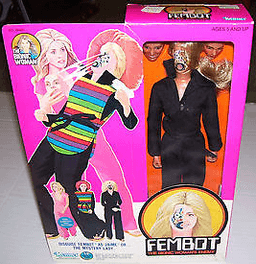 Bionic Woman Fembot Action Figure by Kenner