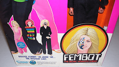 Bionic Woman Fembot Action Figure by Kenner