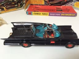 Corgi 267 1966 Batman 1st Issue Batmobile w/figs Original Box Etc