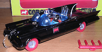 Corgi 267 Batmobile with Red Wheels