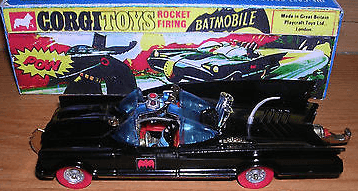 Corgi 267 Batmobile with Red Wheels