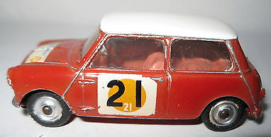 Corgi B.M.C Mini Cooper S Sun Rally Car Ref 333