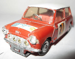 Corgi B.M.C Mini Cooper S Sun Rally Car Ref 333