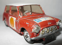 Corgi B.M.C Mini Cooper S Sun Rally Car Ref 333