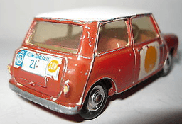 Corgi B.M.C Mini Cooper S Sun Rally Car Ref 333