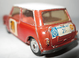 Corgi B.M.C Mini Cooper S Sun Rally Car Ref 333
