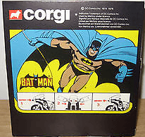 Corgi Batman Bat Bike Ref 268