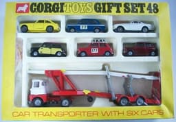 Carrimore Car Transporter Gift Set by Corgi Toys