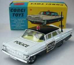 Chevrolet Police Car by Corgi Toys