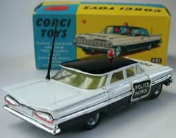 Chevrolet Police Car by Corgi Toys