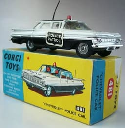 Chevrolet Police Car by Corgi Toys