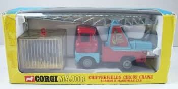 Chipperfields Circus Crane and Rhino Cage Set