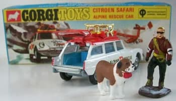 Citroen Safari Alpine Rescue Car by Corgi Toys