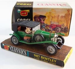 1960s Classics 1927 Bentley by Corgi Toys