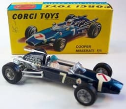 Cooper Maserati Formula 1 Grand Prix Racing Car by Corgi Toys