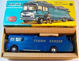 Ecurie Ecosse Racing Car Transporter by Corgi Toys