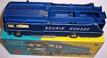 Ecurie Ecosse Racing Car Transporter by Corgi Toys
