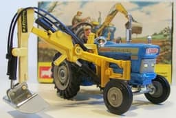 Ford 5000 Super Major Tractor with Hydraulic Scoop by Corgi Toys