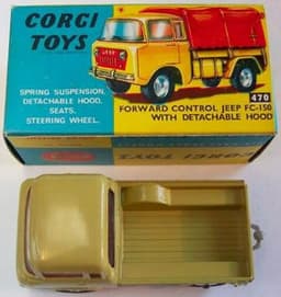 Forward Control Jeep FC-150 With Detachable Hood by Corgi Toys