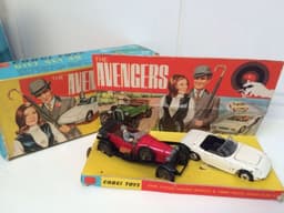 Corgi Gift Set 40 - The Avengers Vintage Bentley & Lotus Elan Original Box